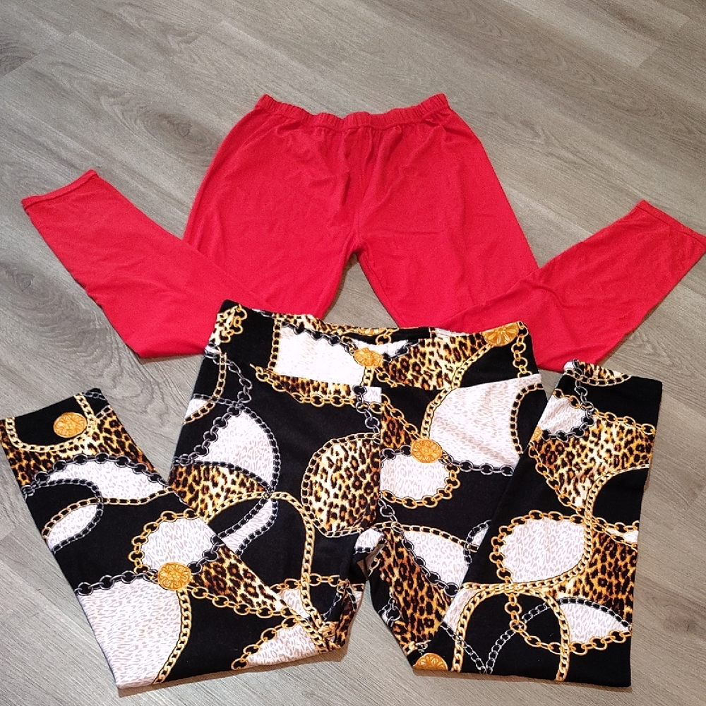 🆕2PC Soft Tights Leggings/Weekender Bundle Sz XXL